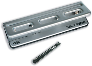 GBC Desktop Velobinder Strip Binder Binds 200 Sheets Punches 20x80gsm A4 Ref 9707121 Ident: 710A