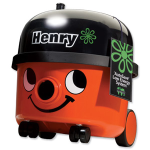 Numatic Henry Vacuum Cleaner 1200W 9 Litre 6.6kg W340xD340xH370mm Red Ref HVR200A1 Ident: 583B