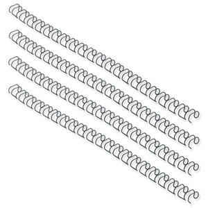 GBC Binding Wire Elements 21 Loop 55 Sheets 6mm Black Ref IB165023 [Pack 100] Ident: 707D