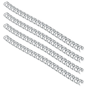 GBC Binding Wire Elements 21 Loop 70 Sheets 8mm Black Ref 165122U [Pack 100]
