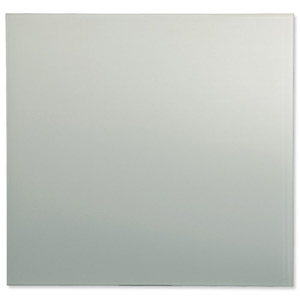 Sigel Artverum High Quality Tempered Glass Magnetic Board With Fixings 480x480mm White Ref GL111 Ident: 266A
