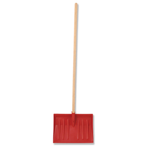 Heavy Duty Shovel with Handle Red Ident: 515D