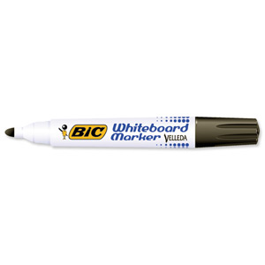 Bic Velleda 1701 Whiteboard Marker Bullet Tip Line Width 1.5mm Black Ref 1199170109 [Pack 12] Ident: 97C