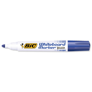 Bic Velleda 1701 Whiteboard Marker Bullet Tip Line Width 1.5mm Blue Ref 1199170106 [Pack 12] Ident: 97C