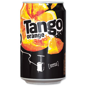 Tango Orange Soft Drink Can 330ml Ref A01097 [Pack 24] Ident: 624A