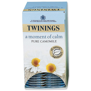 Twinings Infusion Tea Bags Individually-wrapped Camomile Ref A00809 [Pack 20] Ident: 610A