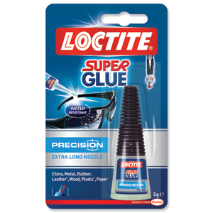 Loctite Super Glue Precision Bottle with Extra-long Nozzle 5g Ref 80001611