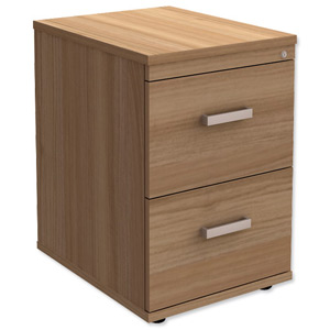 Adroit Virtuoso Executive Filing Cabinets Two Drawer W480xD600xH720 Cherry Marbella Ident: 422C