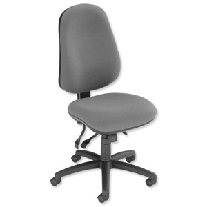 Trexus Heavy Duty Marlborough 24/7 Operator Chair Seat W500xD490xH460-580mm with Seat Slide Grey Ident: 406B