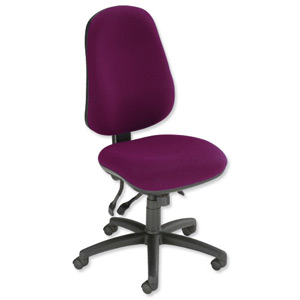 Trexus Heavy Duty Marlborough 24/7 Operator Chair Seat W500xD490xH460-580mm with Seat Slide Iris Ident: 406B