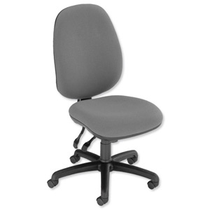 Trexus Heavy Duty Wellington 24/7 Operator Chair Seat W500xD490xH460-580mm Grey