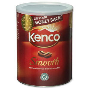 Kenco Really Smooth Instant Coffee Tin 750g Ref A07600 Ident: 611C