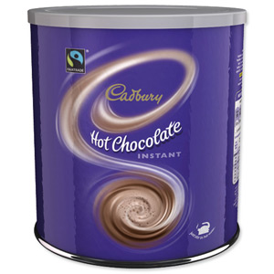 Cadbury Chocolate Break Fairtrade Hot Chocolate Powder 70 Servings 2Kg Ref A00669 Ident: 615E