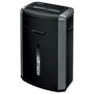 Fellowes 72Ct Deskside Shredder 3.9x38mm Cross Cut 25 Litre Din3 12 Sheet Ref 72CT