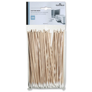 Durable Cotton Buds Extra Long White Ref 5789 [Pack 100] Ident: 763C