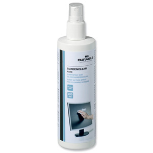 Durable Screenclean Pump Spray Alcohol Free Fluid 250ml Ref 5782