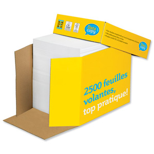 Data Copy Everyday Paper 80gsm Non-Stop Box No Wrap A4 White Ref 85704 [2500 Sheets]