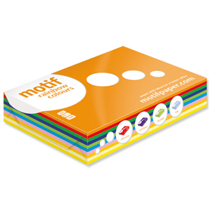 Data Colours Multifunctional Paper Rainbow Ream Ream-Wrapped 80gsm A4 10 Colours Ref 5820 [500 Sheets] Ident: 16B