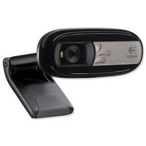 Logitech C170 Webcam Fluid Crystal with Universal Clip USB 640x480pxl Video Ref 960-000759 Ident: 741E