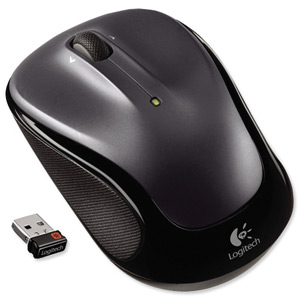 Logitech M325 Mouse USB Wireless Silver Ref 910-002142