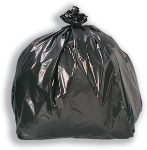 5 Star Bin Bags Economy 100 Gauge 457x737x864mm Black Ref XVF [Pack 200] Ident: 521F