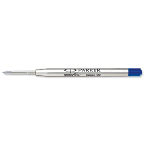 Parker Ball Pen Refill Fine Point Blue Ref S0909540 [Pack 12] Ident: 86F