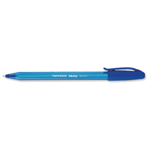 Paper Mate InkJoy 100 Ballpoint Pen 1.0 Tip 0.7mm Line Blue Ref S0957130 [Pack 50]