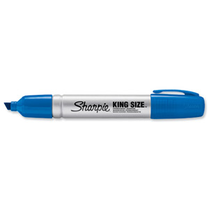 Sharpie Metal Permanent Marker Medium Chisel Tip 6.2mm Line Blue Ref S0949830 [Pack 12] Ident: 91A