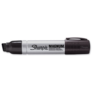 Sharpie Metal Permanent Marker Large Chisel Tip 14.8mm Line Black Ref S0949850 [Pack 12] Ident: 90E