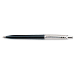Parker Jotter Black Mechanical Pencil Chrome Trim 0.5mm Lead HB Ref S0705670