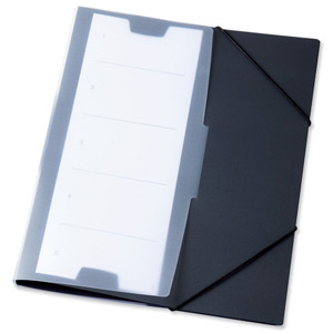Durable Office Coach Elasticated Folder Plus Graphite Ref 2472/57 [Pack 10] Ident: 197B