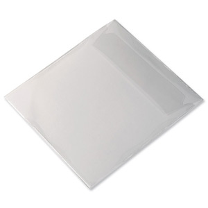 Durable CD/DVD Pocket Protective Polypropylene with Flap Ref 5245/19 [Pack 25] Ident: 782C