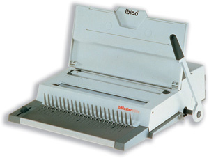 GBC IbiMaster 400E Binding Machine Electric Comb 500 Wire 120 Sheets Punches 12x80gsm Ref IB271236