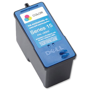 Dell No. UK852 Series 15 Inkjet Cartridge Standard Capacity Colour Ref 592-10306 Ident: 800H