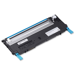 Dell No. J069K Laser Toner Cartridge Standard Capacity Page Life 1000pp Cyan Ref 593-10494