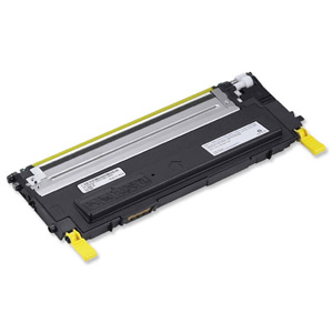 Dell No. M127K Laser Toner Cartridge Standard Capacity Page Life 1000pp Yellow Ref 593-10496