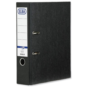 Elba Rado Lever Arch File A4 Cloud Paper Slotted Cover 80mm Spine Ref B1042809 [Pack 10] Ident: 223D