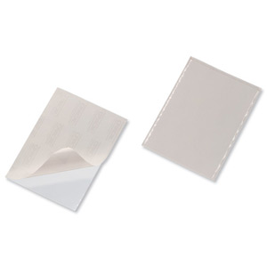 Durable Pocketfix® Self Adhesive Top Opening A5 Ref 8094 [Pack 5]