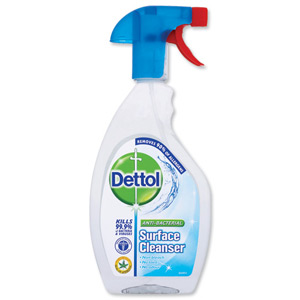 Dettol Antibacterial Surface Cleanser Disinfecting Trigger Spray 500ml Ref Y04416 [Pack 2]