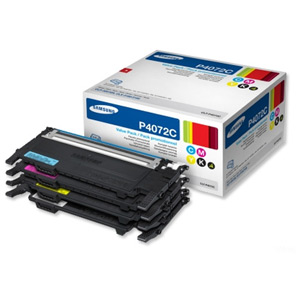 Samsung Laser Toner Cartridge Page Life 1000-1500pp Black/Cyan/Magenta/Yellow Ref CLT-P4072C/ELS [Pack 4] Ident: 831D