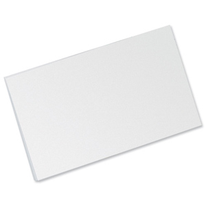 Record Card Smooth Blank 203x127mm White [Pack 100] Ident: 342E