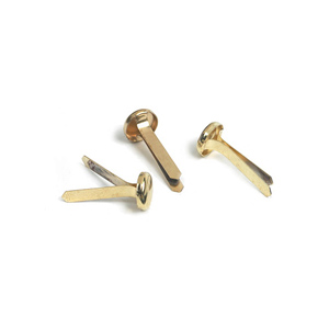 Paper Fasteners Brassed Steel 19mm [Pack 200]