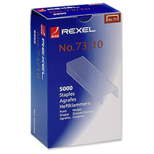 Rexel 73 Staples 10mm Ref 06090 [Pack 5000]