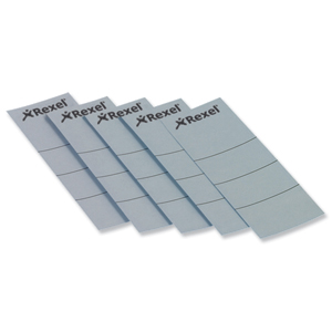 Rexel Replacement Spine Labels 60x191mm Ref 29300EAST [Pack 100] Ident: 228G