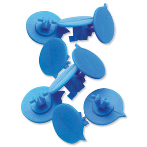 Versapak Button Seals Blue for Versapak Mailing Pouches Ref IMSEALBL [Pack 500]