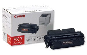 Canon FX7 Fax Laser Toner Cartridge Page Life 4500pp Black Ref 7621A002 Ident: 798O