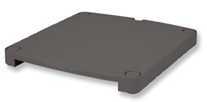 Compucessory Monitor Screen Riser 34mm Storage Stackable 15kg Load H34mm Black Ref CCS25301