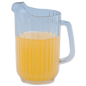 Jug Polycarbonate Dishwasher Safe 48oz 1.1 Litre Clear