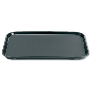 Tray Non Slip Polypropylene Dishwasher Safe W390xD290mm Black Ident: 628D