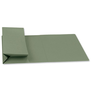 Guildhall Probate Wallets Manilla 315gsm 75mm Foolscap Green Ref PRW2-GRNZ [Pack 25] Ident: 191F